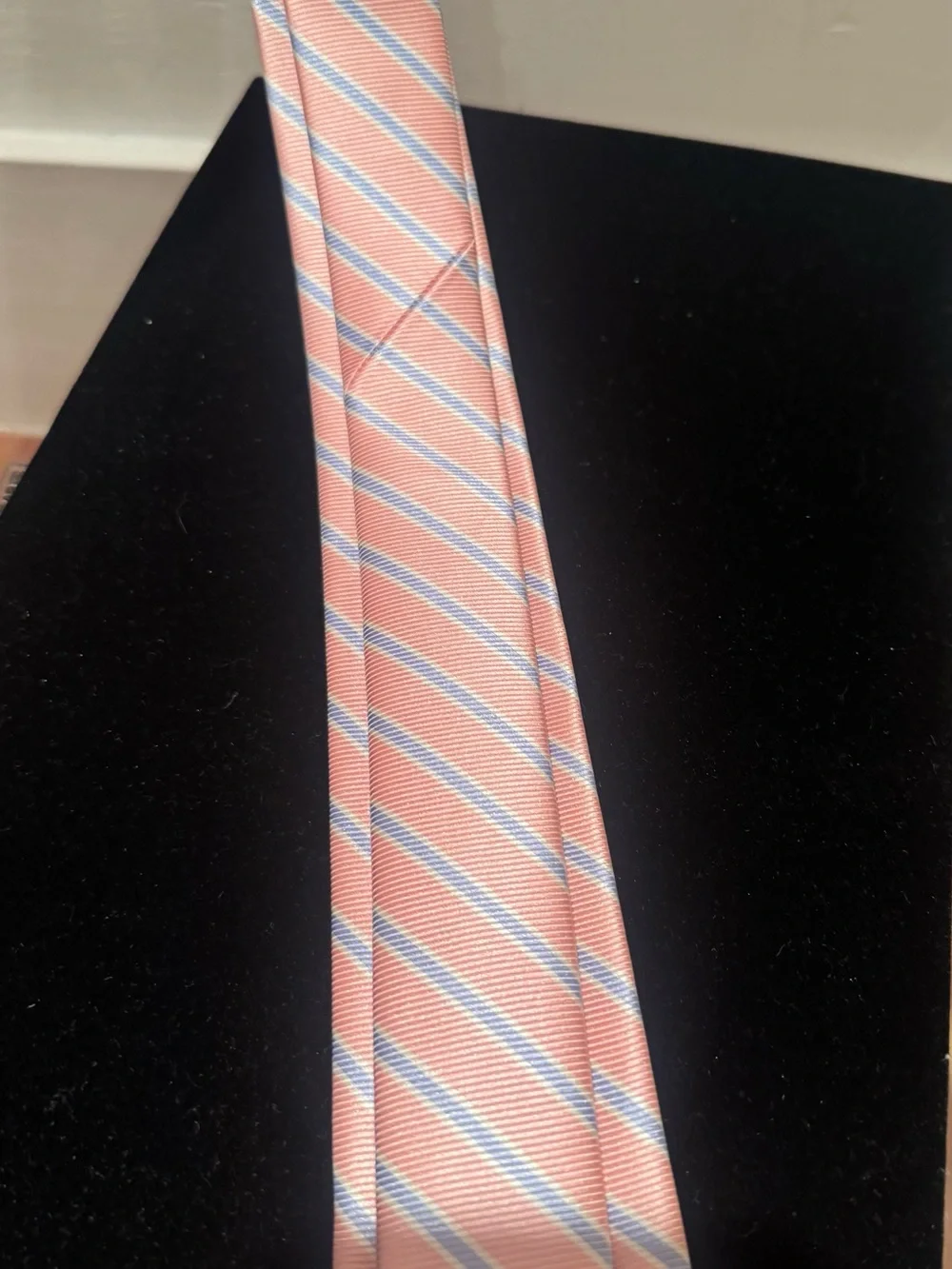 J. Crew Pink 100% silk crew cuts boy’s tie